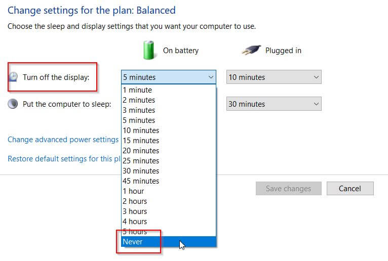 battery calibration in windows 10