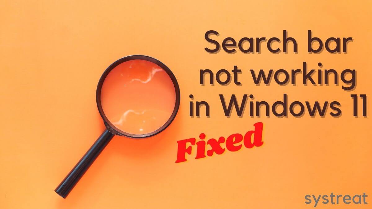 Windows 11 Search Bar not Working: How to Fix